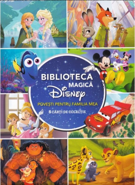 Pachet. Biblioteca Magica Disney (8 carti de colectie)