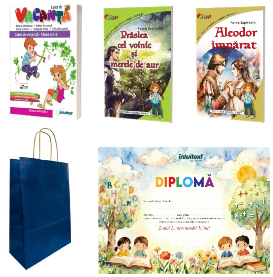 Pachet complet pentru premii scolare clasa a II-a - Basme romanesti