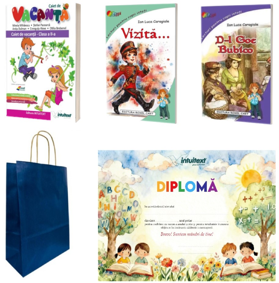 Pachet complet pentru premii scolare clasa a II-a - Schite si povestiri romanesti