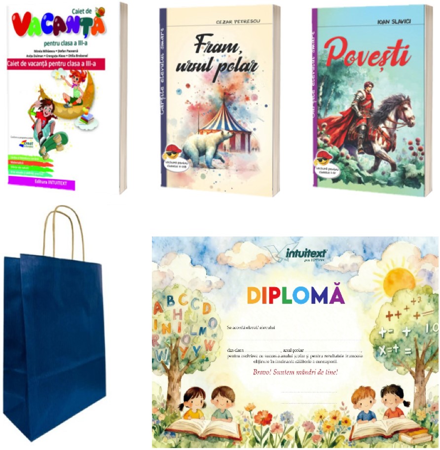 Pachet complet pentru premii scolare clasa a III-a - Povesti si literatura pentru copii