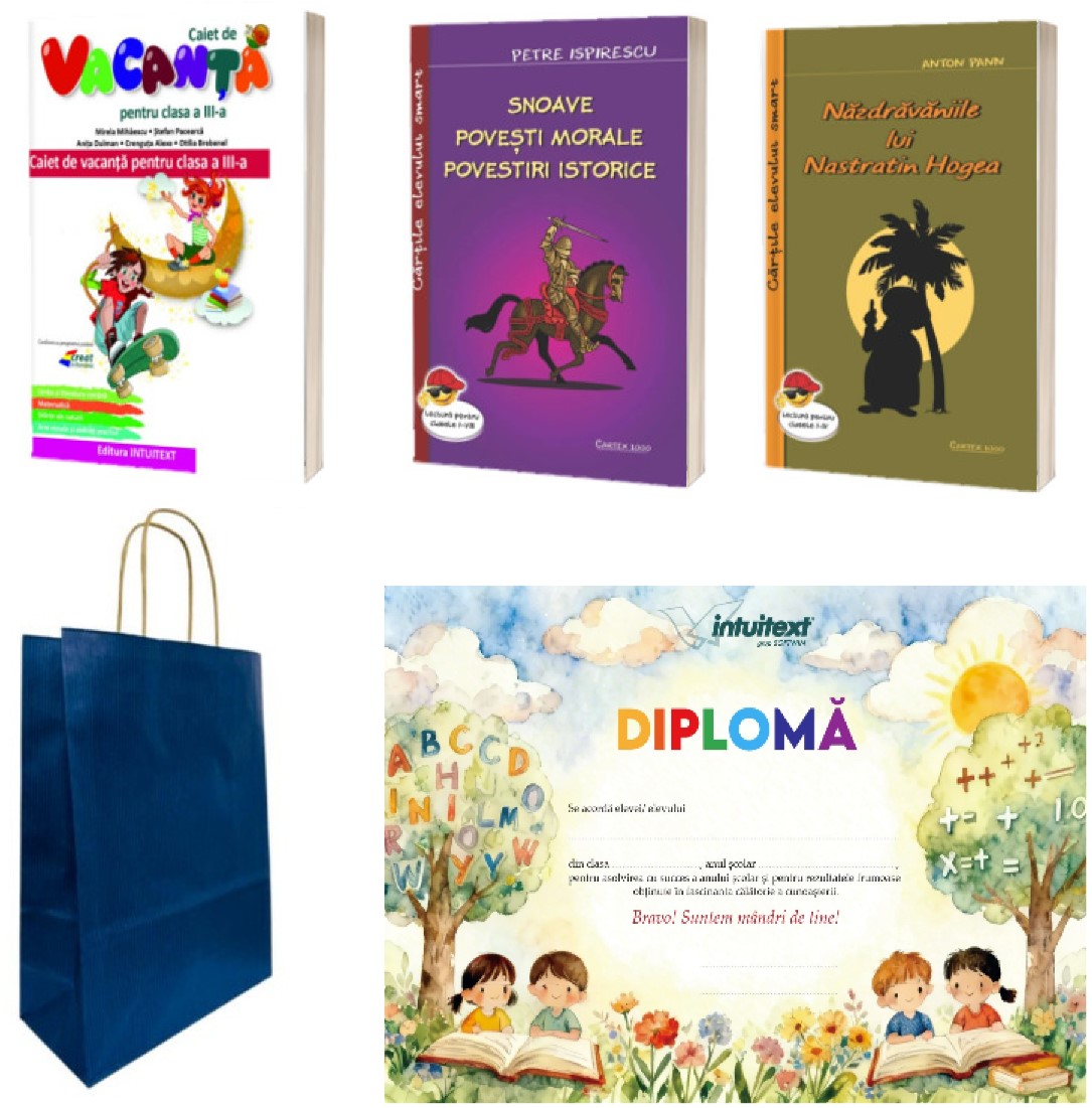 Pachet complet pentru premii scolare clasa a III-a - Povestiri morale si snoave