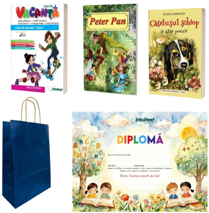 Pachet complet pentru premii scolare clasa I -  Povesti si poezii