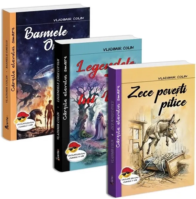 Pachet de carti fantasy Vladimir Colin