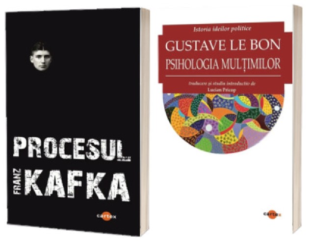 Pachet de carti Kafka si Gustave Le Bon