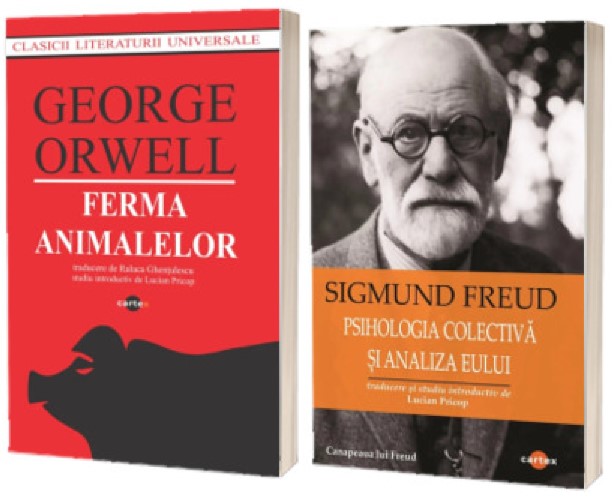 Pachet de carti Orwell si Freud