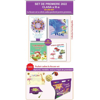Pachet de premiere, Editura Ars Libri, 2022 - clasa a III-a