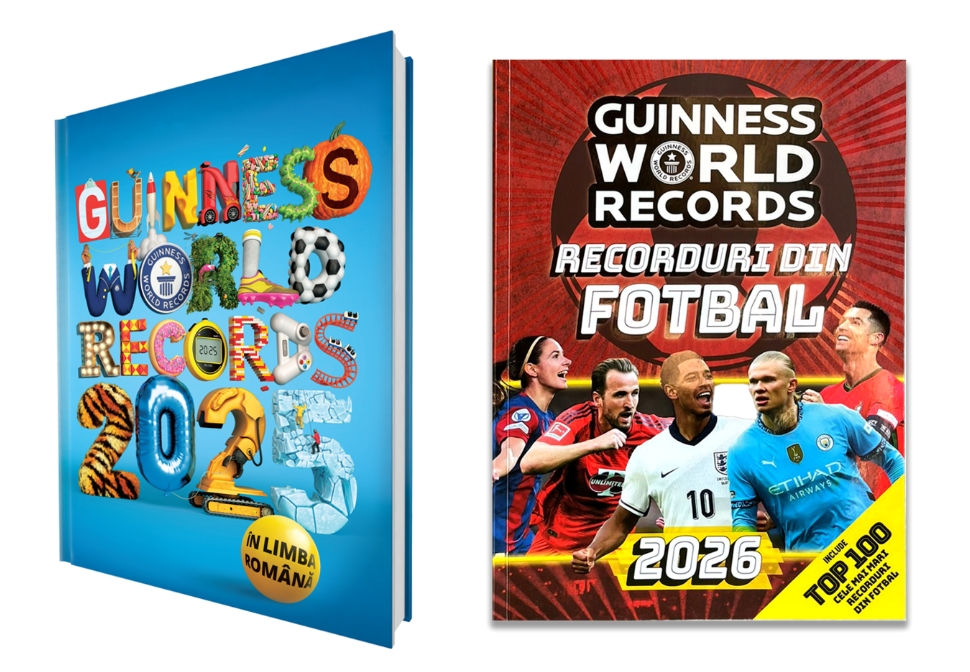 Pachet Guinness World Records 2025 + Recorduri din Fotbal 2026
