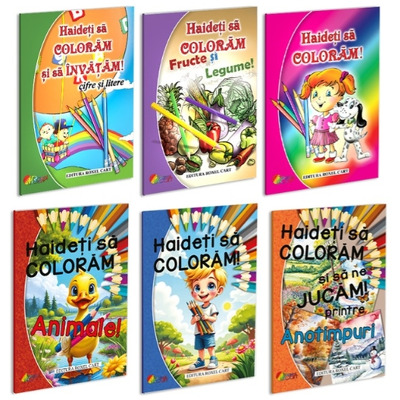 Pachet Haideti sa coloram!