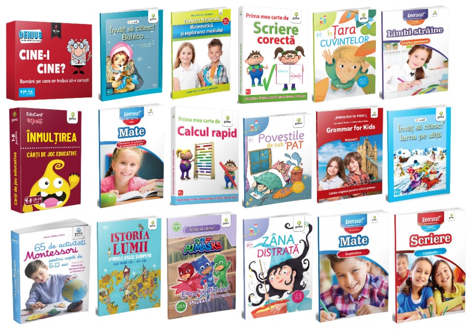 Pachet Homeschooling Clasele I-II Gold