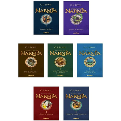 Pachet Integrala Cronicile din Narnia 7 volume