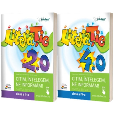 Pachet Literatie Primar. Clasa a II-a. Clasa a IV-a