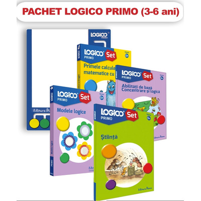 Pachet Logico Primo 3 - 6 ani