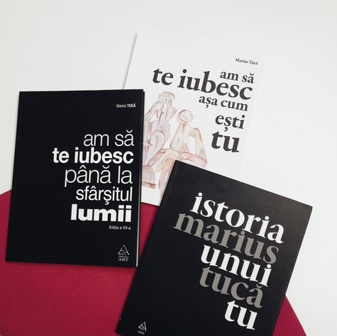 Pachet Marius Tuca. Pachet cu trei carti si audiobook in lectura autorului