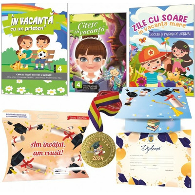 Pachet pentru premii scolare SINAPSIS, anul scolar 2025. Clasa a IV-a