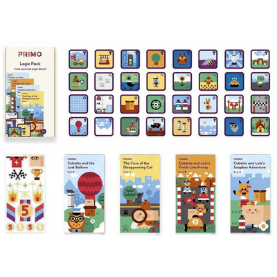 Pachet pentru sprijinirea gandirii logice, Primo - Cubetto