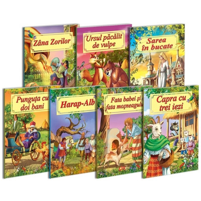 Pachet povesti autori romani - ILUSTRATE A4