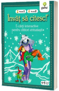 Pachet VI  - Invat sa citesc! 5 carti interactive pentru cititori entuziasti