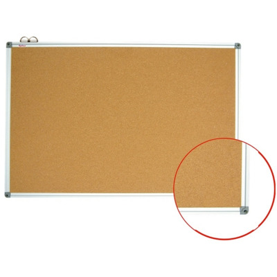 Panou pluta cu rama din aluminiu,  90 x 180 cm, Optima