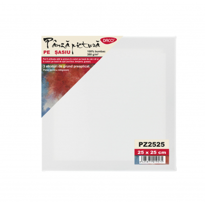 Panza pictura pe sasiu 25x25 cm