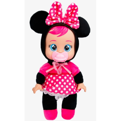 Papusa bebelus Cry Babies Tiny Cuddles Mici imbratisari Minnie