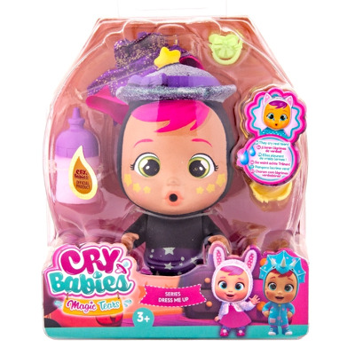 Papusa bebelus Mini Cry Babies Dress Me up Agatha
