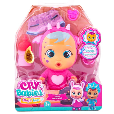 Papusa bebelus Mini Cry Babies Dress Me up Bruny