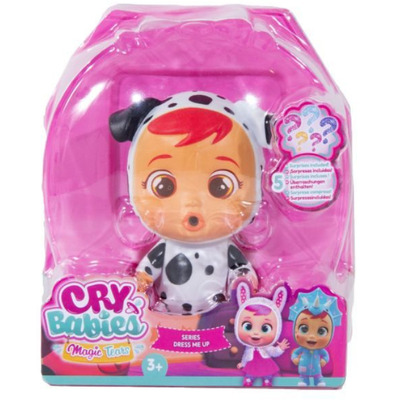 Papusa bebelus Mini Cry Babies Dress Me up Dotty