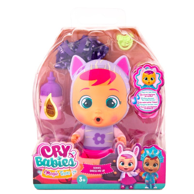 Papusa bebelus Mini Cry Babies Dress Me up Katie