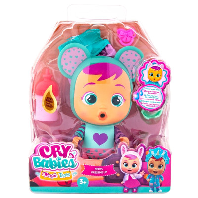 Papusa bebelus Mini Cry Babies Dress Me up Lala