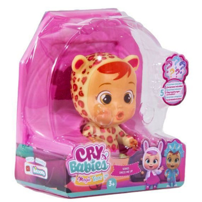 Papusa bebelus Mini Cry Babies Dress Me up Lea