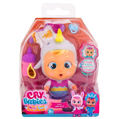 Papusa bebelus Mini Cry Babies Dress Me up Narvie