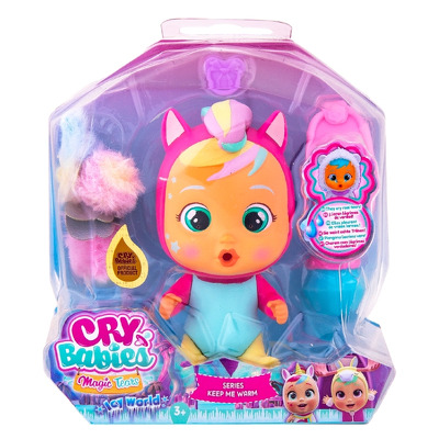 Papusa bebelus Mini Cry Babies Icy World Keep me warm Hannah