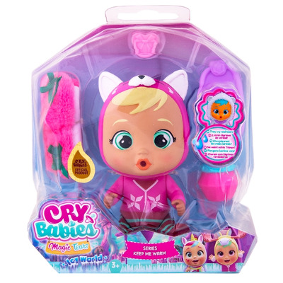 Papusa bebelus Mini Cry Babies Icy World Keep me warm Maya
