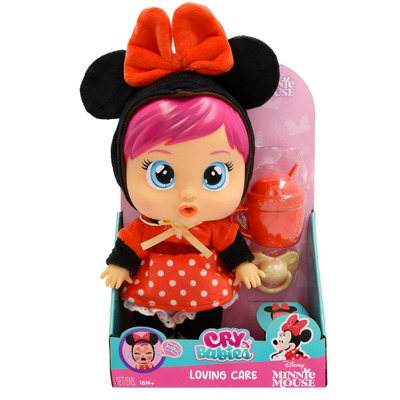 Papusa Cry Babies Loving Care Disney Minnie