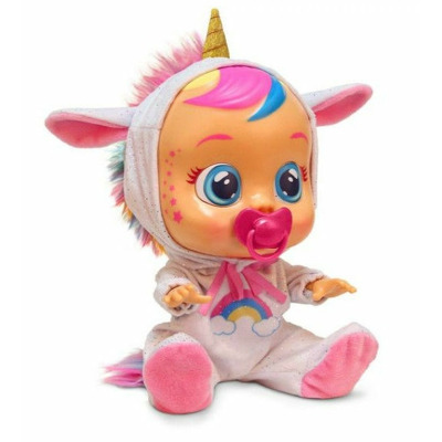 Papusa Dreamy, IMC Toys Wow Cry Babies fantasy model unicorn, 31 cm
