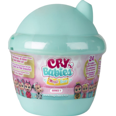 Papusa IMC in Sticluta Cry Babies Magic Tears , Turcoaz