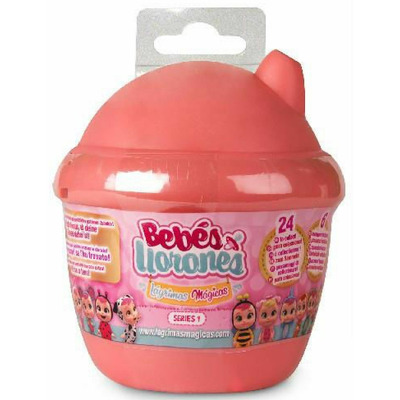 Papusa in Sticluta Cry Babies Magic Tears Coral