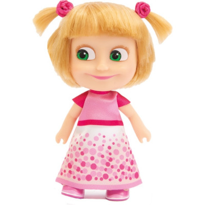 Papusa Masha cu Rochita Aniversara 12 cm