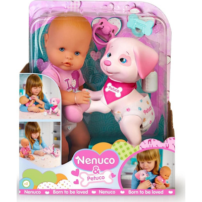 Papusa Nenuco cu catelusul ei