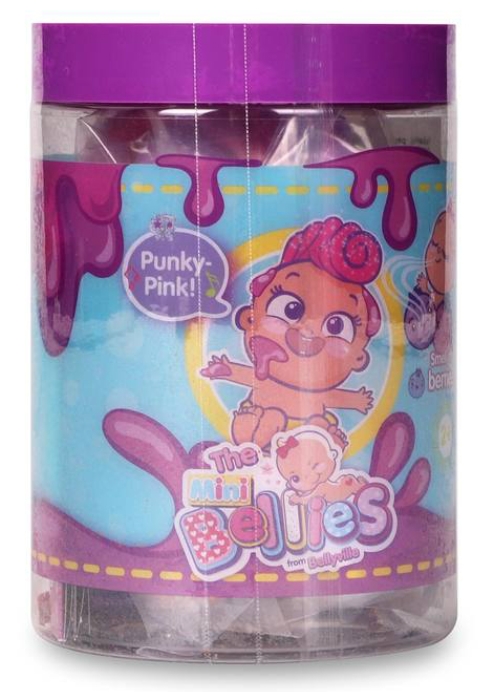 Papusa The Mini Bellies Punky Pink