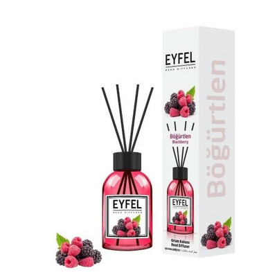 Parfum - odorizant de camera cu betisoare din ratan, Eyfel, Aroma Fructe de padure, 120 ml