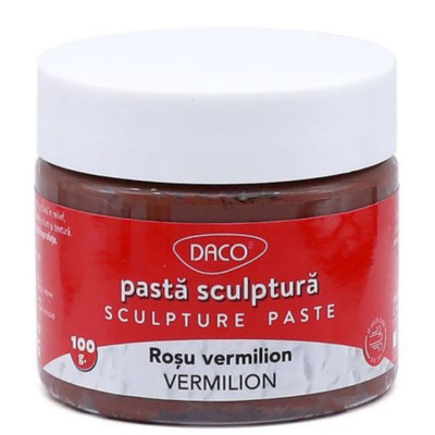 Pasta sculptura Rosu Vermilion