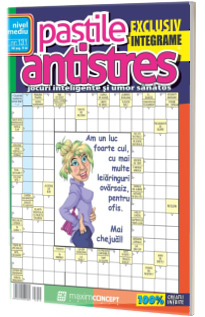 Pastile Antistres, numarul 131. Jocuri inteligente si umor sanatos, nivel mediu