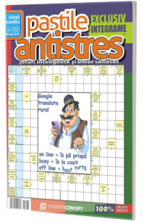 Pastile Antistres, numarul 150. Jocuri inteligente si umor sanatos, nivel mediu