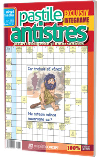 Pastile Antistres, numarul 151. Jocuri inteligente si umor sanatos, nivel mediu