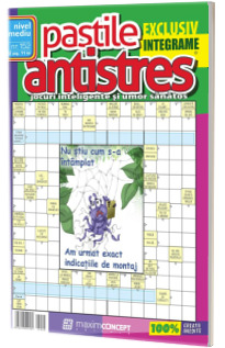 Pastile Antistres, numarul 152. Jocuri inteligente si umor sanatos, nivel mediu