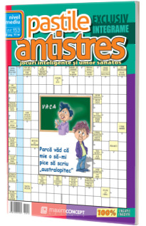 Pastile Antistres, numarul 153. Jocuri inteligente si umor sanatos, nivel mediu