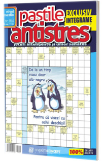 Pastile Antistres, numarul 154. Jocuri inteligente si umor sanatos, nivel mediu