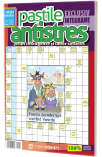 Pastile Antistres, numarul 155. Jocuri inteligente si umor sanatos, nivel mediu