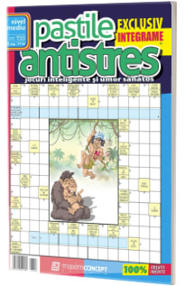 Pastile Antistres, numarul 157. Jocuri inteligente si umor sanatos, nivel mediu